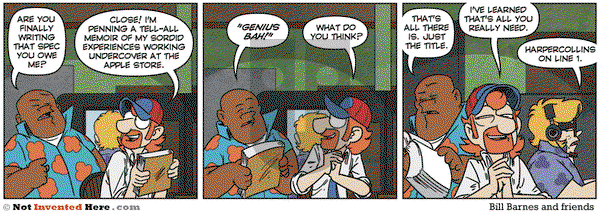 Not Invented Here on Thursday December 9, 2021 Comic Strip