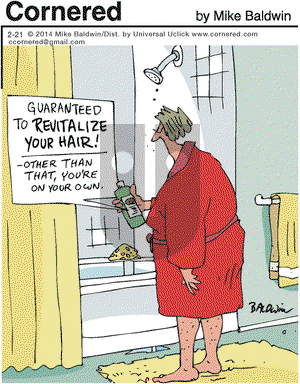 Cornered on Friday February 21, 2014 Comic Strip
