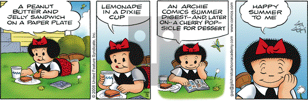 Nancy on Monday June 30, 2008 Comic Strip