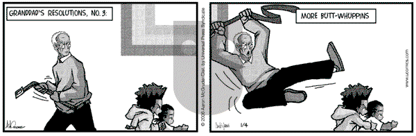 The Boondocks on Wednesday August 7, 2013 Comic Strip