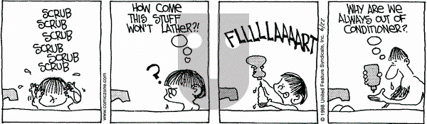 The Buckets - Monday June 22, 1998 Comic Strip