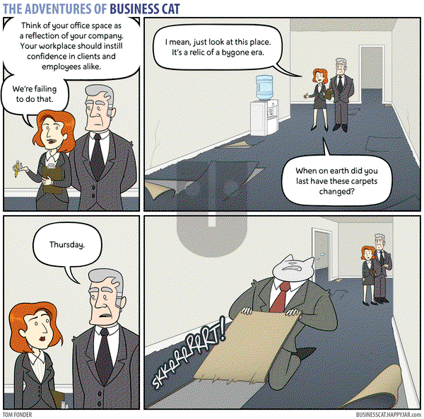 The Adventures of Business Cat on Monday June 6, 2016 Comic Strip