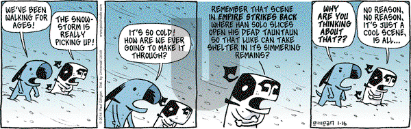 Pooch Cafe on Thursday January 16, 2014 Comic Strip