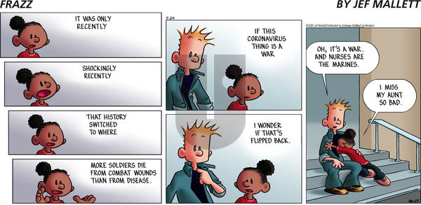 Frazz on Sunday May 24, 2020 Comic Strip