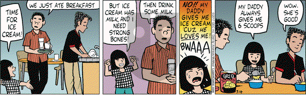 Luann on Tuesday July 4, 2017 Comic Strip