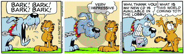 Garfield on Thursday October 27, 2005 Comic Strip