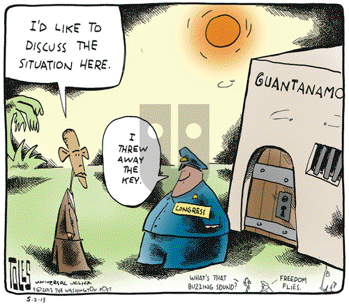 Tom Toles on Thursday May 2, 2013 Comic Strip