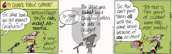 The Knight Life on Friday March 28, 2014 Comic Strip