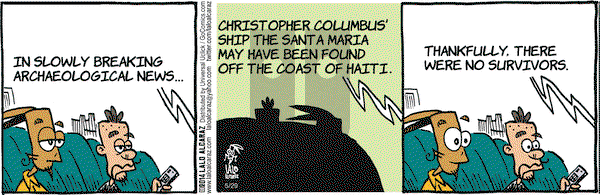 La Cucaracha on Thursday May 29, 2014 Comic Strip