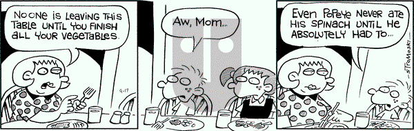 Soup to Nutz - Old on Wednesday September 17, 2008 Comic Strip