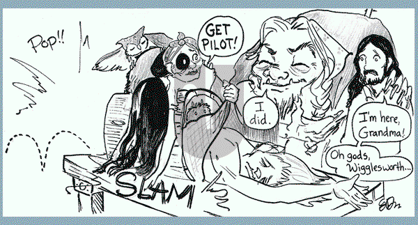 Swan Eaters on Thursday January 23, 2025 Comic Strip