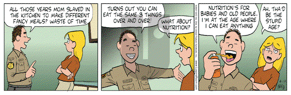 Luann on Wednesday April 11, 2007 Comic Strip