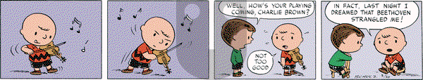 Peanuts Begins - Sunday March 31, 2024 Comic Strip