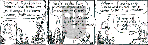 The Elderberries on Monday March 7, 2005 Comic Strip