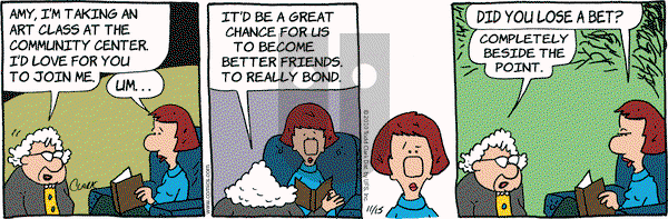 Lola on Monday November 15, 2010 Comic Strip