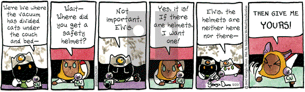 Breaking Cat News - Tuesday May 23, 2023 Comic Strip