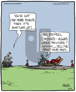 In the Bleachers - Monday June 5, 2006 Comic Strip