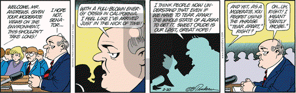 Doonesbury on Tuesday February 20, 2001 Comic Strip