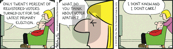 The Born Loser on Thursday May 22, 2014 Comic Strip