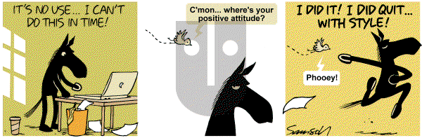 Dark Side of the Horse on Saturday October 22, 2011 Comic Strip