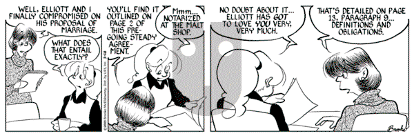 9 Chickweed Lane on Friday March 28, 2003 Comic Strip