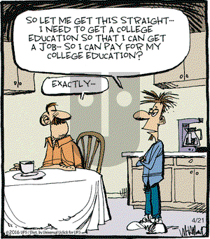 Reality Check on Thursday April 21, 2016 Comic Strip