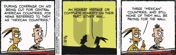 La Cucaracha on Wednesday April 17, 2019 Comic Strip