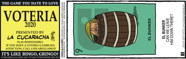 La Cucaracha on Thursday July 16, 2020 Comic Strip