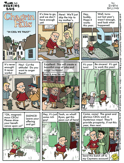 Tom the Dancing Bug on Monday November 20, 2017 Comic Strip