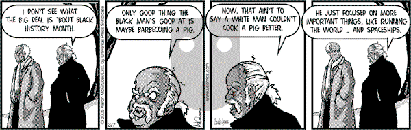The Boondocks on Monday October 8, 2012 Comic Strip