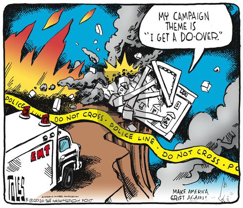 Tom Toles on Sunday August 23, 2020 Comic Strip