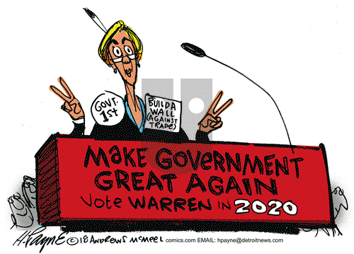 Henry Payne on Wednesday January 2, 2019 Comic Strip