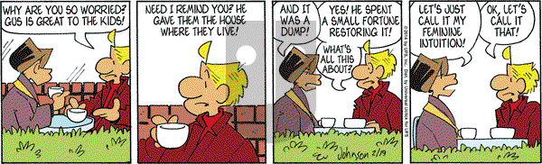 Arlo and Janis on Wednesday February 19, 2014 Comic Strip