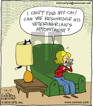 Kit 'N' Carlyle on Thursday October 7, 2010 Comic Strip
