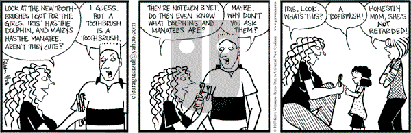Clear Blue Water on Friday September 28, 2007 Comic Strip
