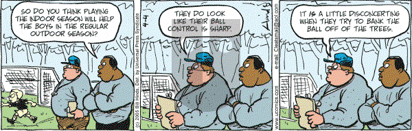 Cleats - Monday April 4, 2005 Comic Strip