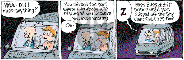 Cul de Sac on Saturday October 7, 2017 Comic Strip