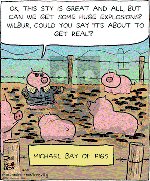 Brevity on Monday April 22, 2013 Comic Strip