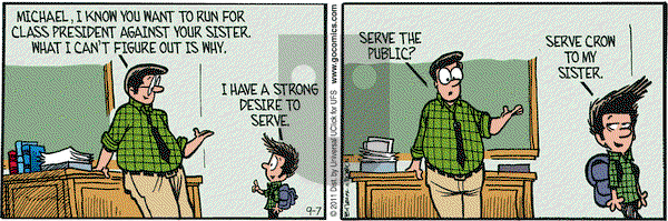 Grand Avenue on Wednesday September 7, 2011 Comic Strip