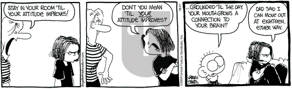 The Buckets on Tuesday August 24, 2004 Comic Strip