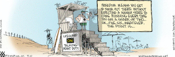 Non Sequitur on Friday September 10, 2010 Comic Strip