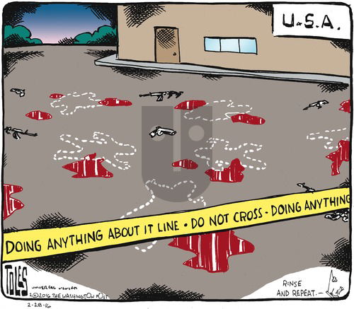 Tom Toles on Sunday February 28, 2016 Comic Strip