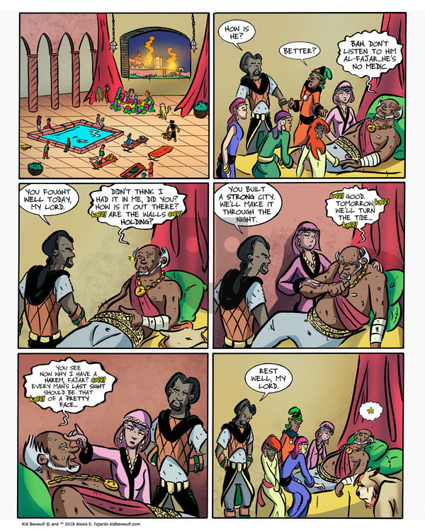 Kid Beowulf - Monday August 6, 2018 Comic Strip