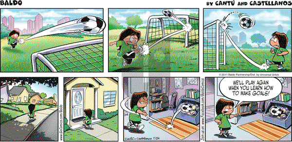 Baldo on Sunday July 24, 2011 Comic Strip