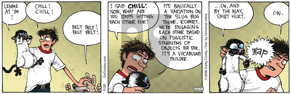 Get Fuzzy - Friday November 28, 2014 Comic Strip