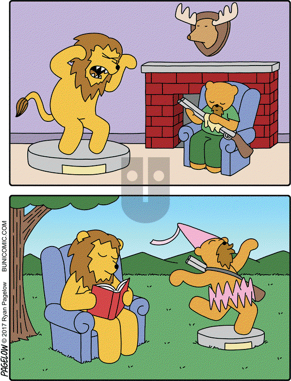 Buni on Monday November 13, 2017 Comic Strip