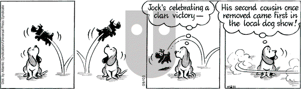 Fred Basset on Wednesday September 3, 2008 Comic Strip