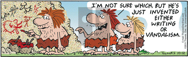 Frank and Ernest on Wednesday October 12, 2016 Comic Strip