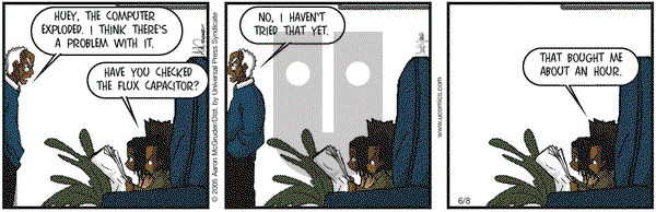 The Boondocks on Wednesday June 8, 2005 Comic Strip
