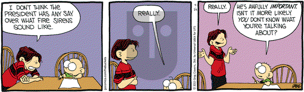The Buckets on Wednesday April 24, 2013 Comic Strip